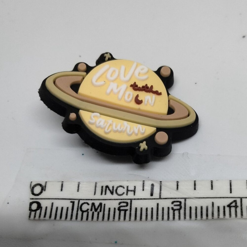 Taylor Swift Shoe Charm Love you to the Moon and Saturn Swiftie - Picture 3 of 5